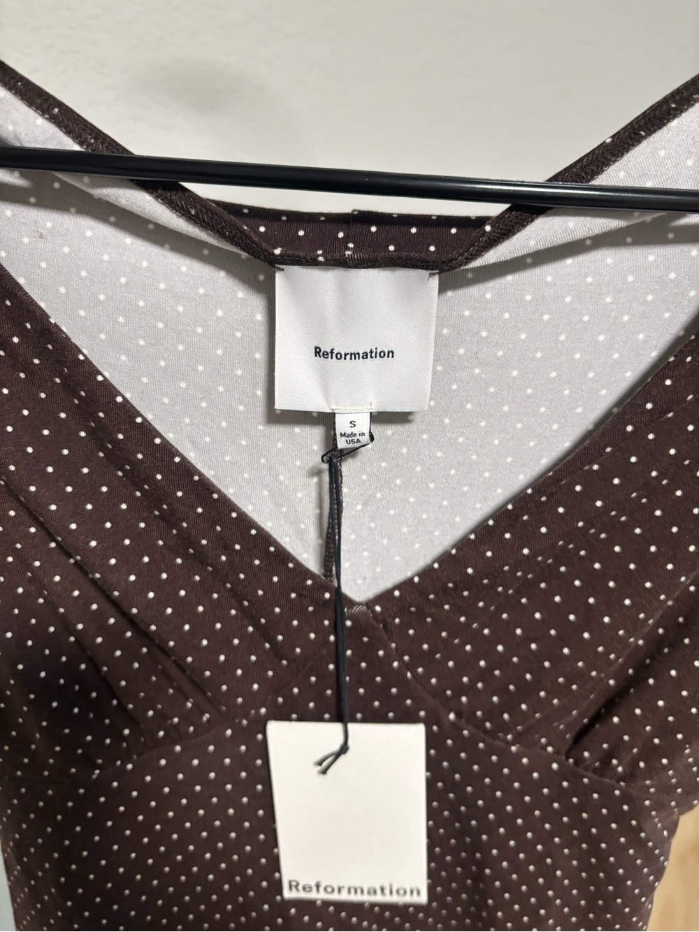 NWT Reformation Lennie Knit Dress - Picture 6 of 6